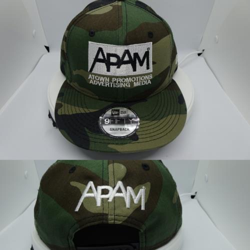 APAM REGISTERED TRADEMARK LOGO NEW ERA CAMOUFLAGE NINE- FIFTY SNAPBACK