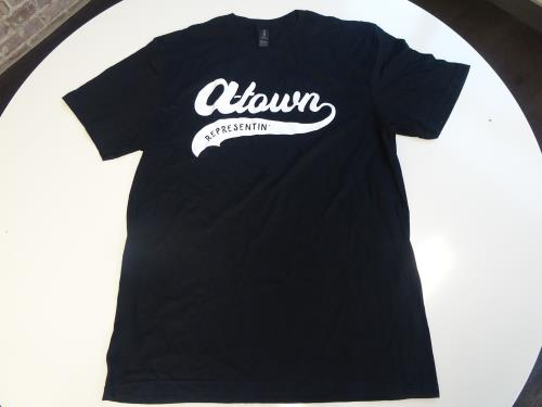A-Town REPRESENTIN' Black  ( Men's Medium T-Shirt )