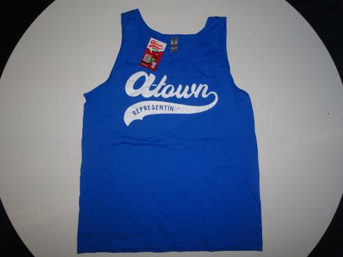 A-Town REPRESENTIN"  "ROYAL BLUE"  GILDAN ULTRA COTTON TANK TOP  ( Size: Medium )